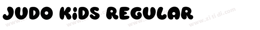 Judo Kids Regular字体转换